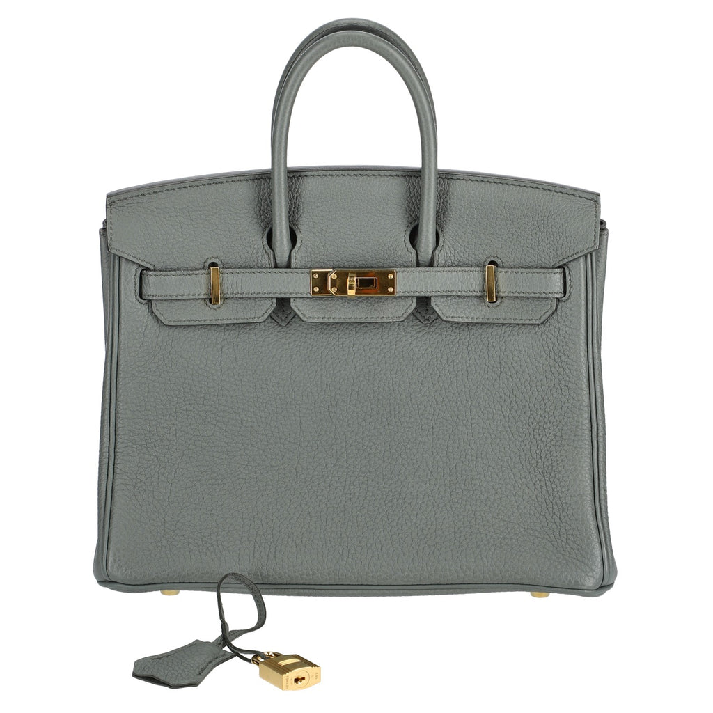 Hermès Vert Amande Togo Birkin 25, gold hardware, 2019 – photo 16 of 16