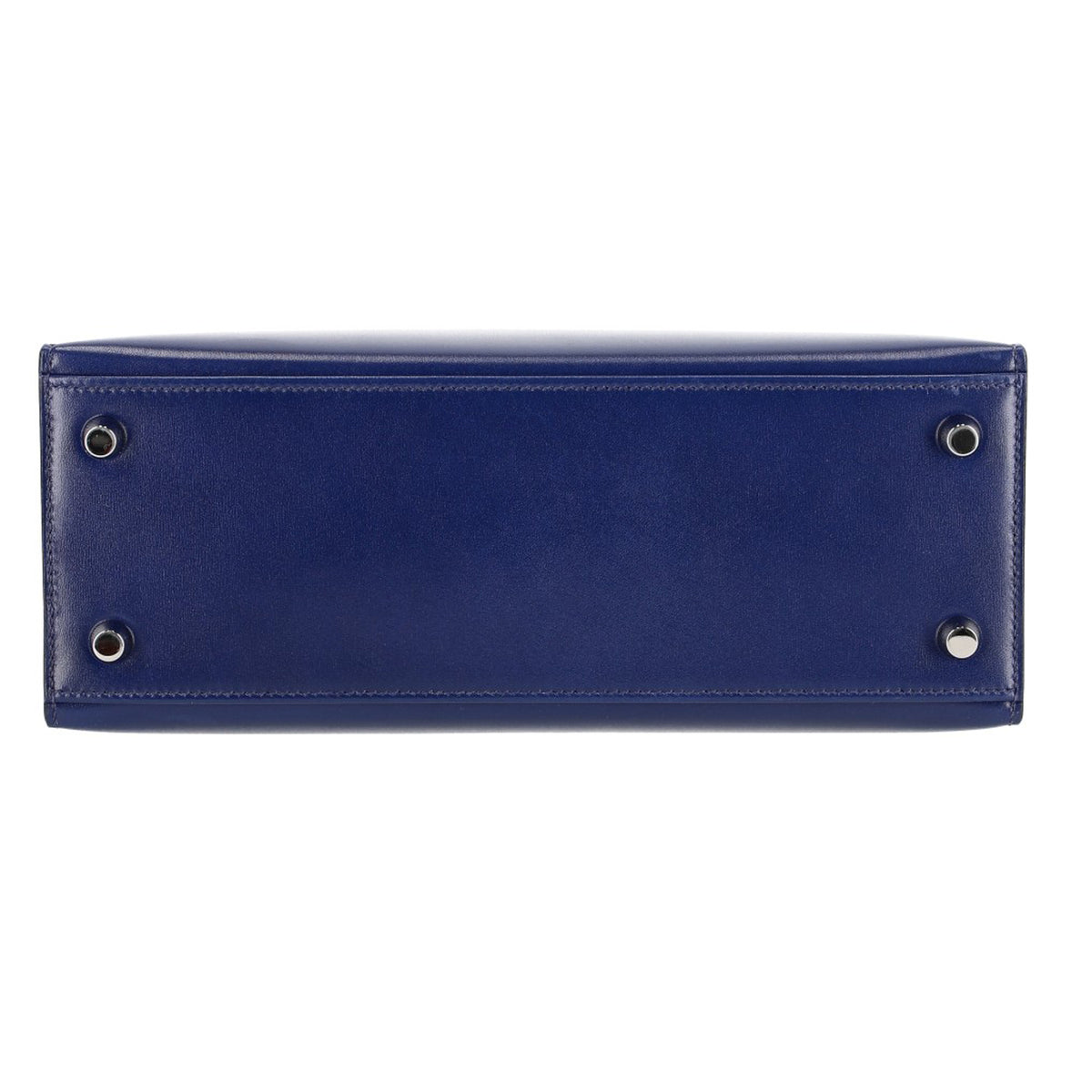 Hermès Bleu Saphir Box Calf Kelly 25, palladium hardware, 2022 – photo 3 of 16