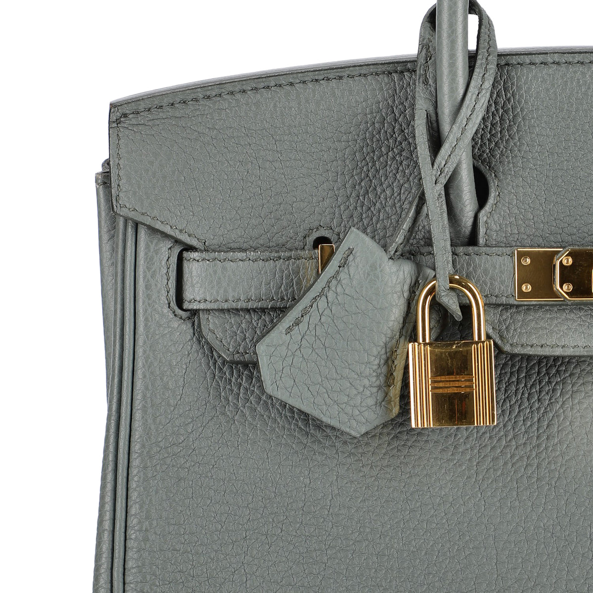 Hermès Vert Amande Togo Birkin 25, gold hardware, 2019 – photo 11 of 16