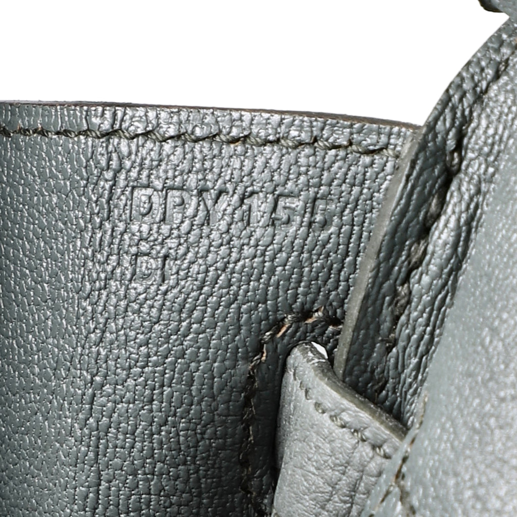 Hermès Vert Amande Togo Birkin 25, gold hardware, 2019 – photo 12 of 16