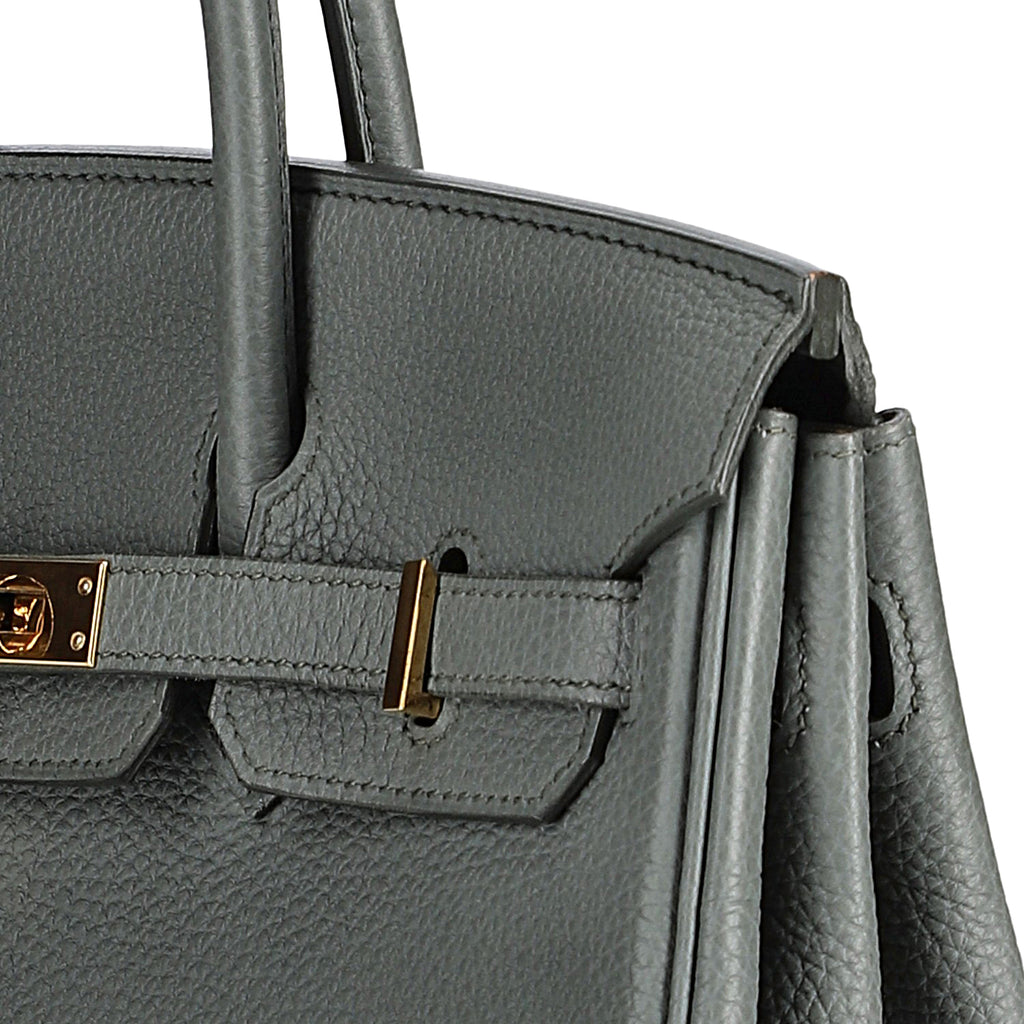 Hermès Vert Amande Togo Birkin 25, gold hardware, 2019 – photo 13 of 16