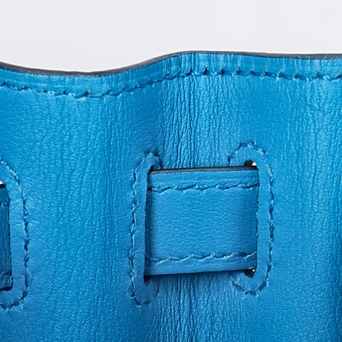 Hermès Bleu Zanzibar Swift Kelly 25, palladium hardware, 2021 – photo 15 of 16