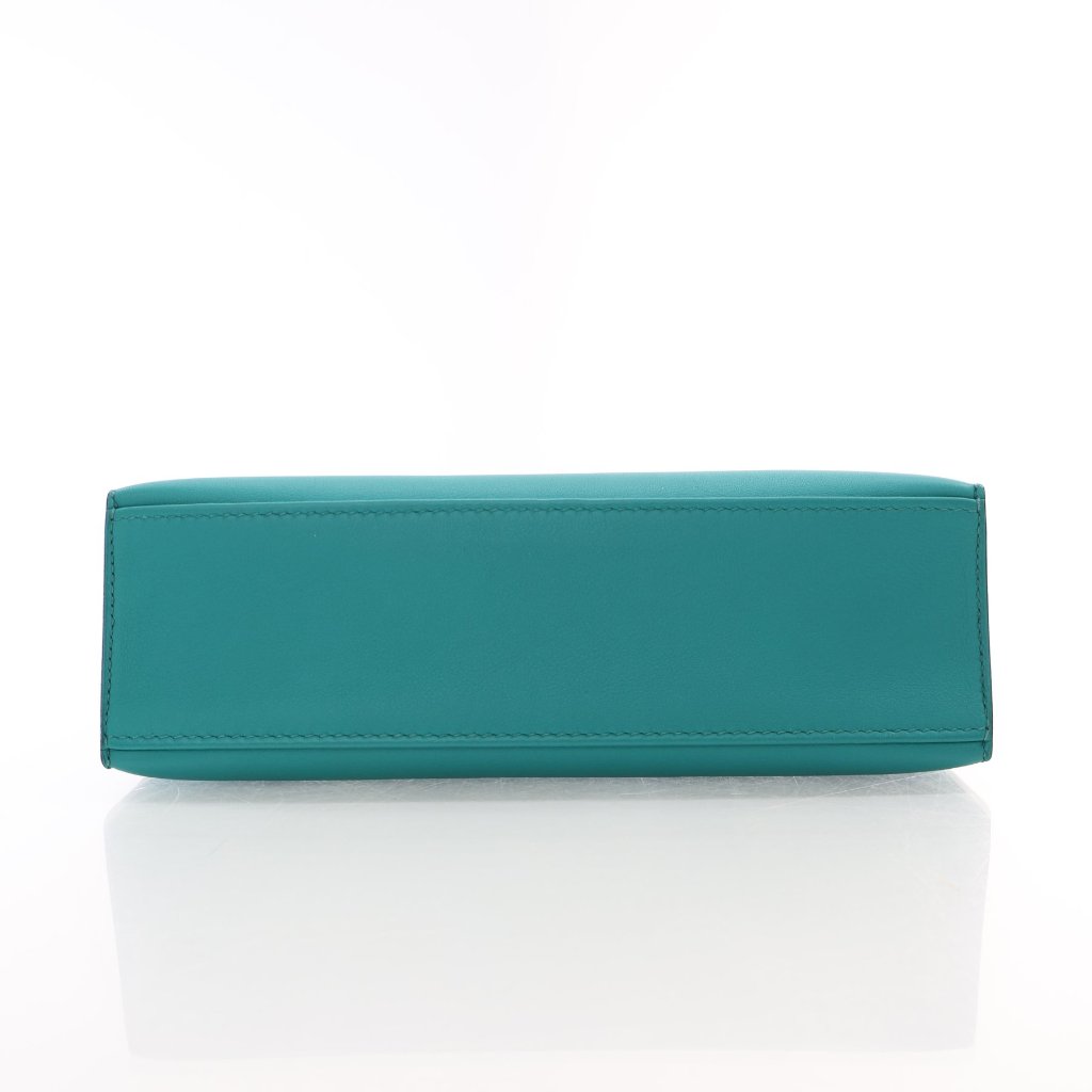 Hermès Bleu Paon Swift Kelly Pochette (GHW | 2016)
