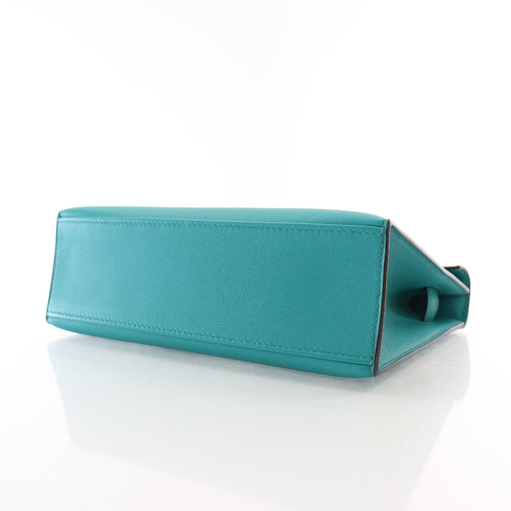 Hermès Bleu Paon Swift Kelly Pochette (GHW | 2016)