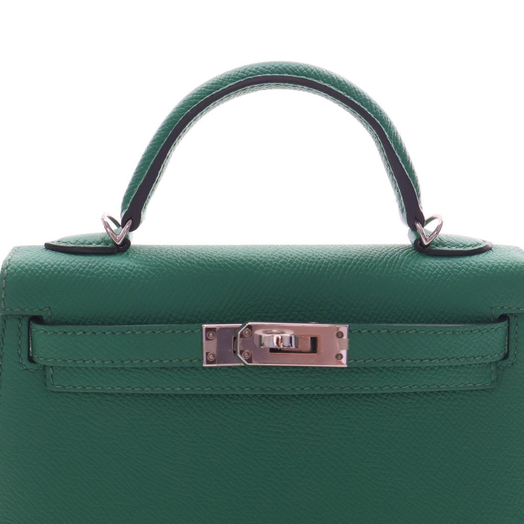 Hermès Cactus Epsom Verso Mini Kelly II 20 (PHW | 2020)