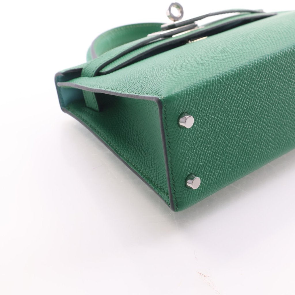 Hermès Cactus Epsom Verso Mini Kelly II 20 (PHW | 2020)