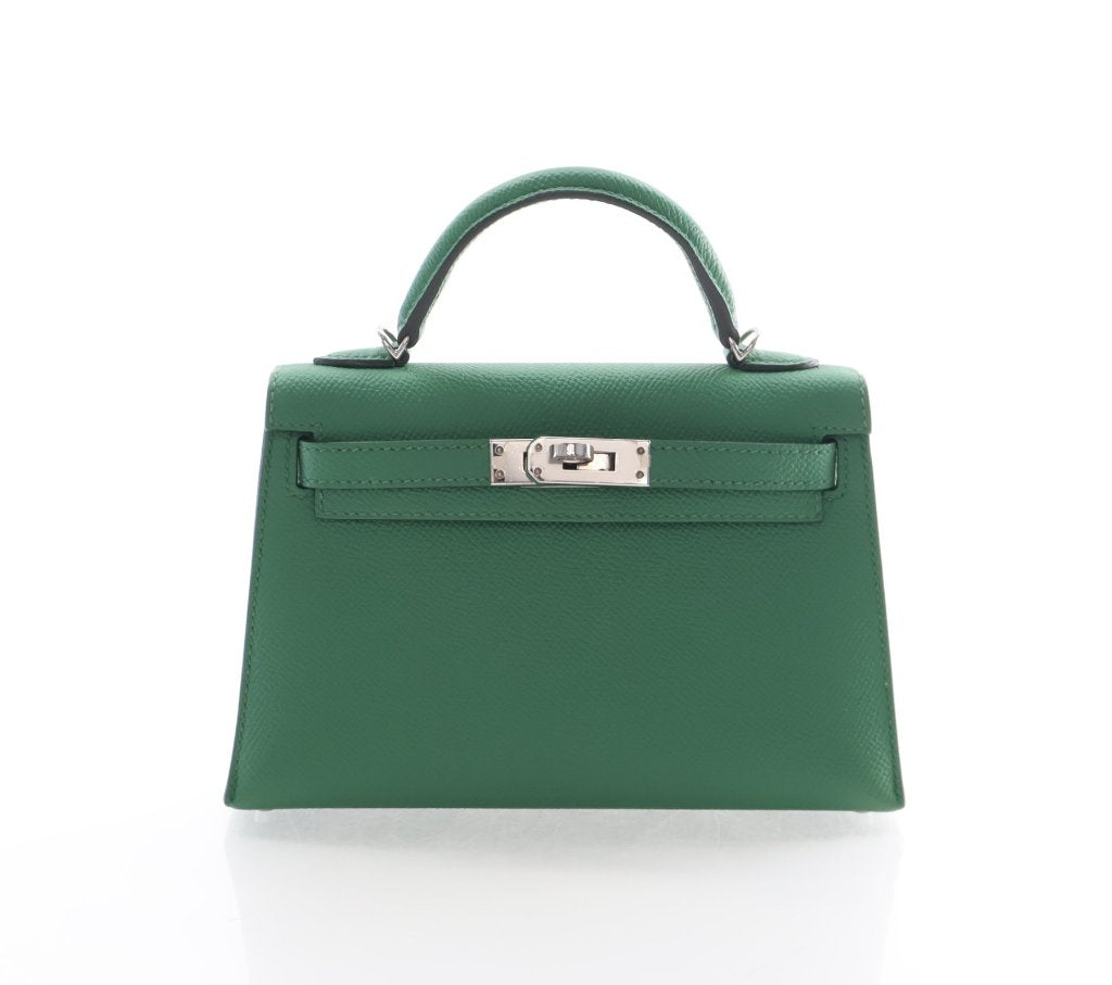 Hermès Cactus Epsom Verso Mini Kelly II 20 (PHW | 2020)