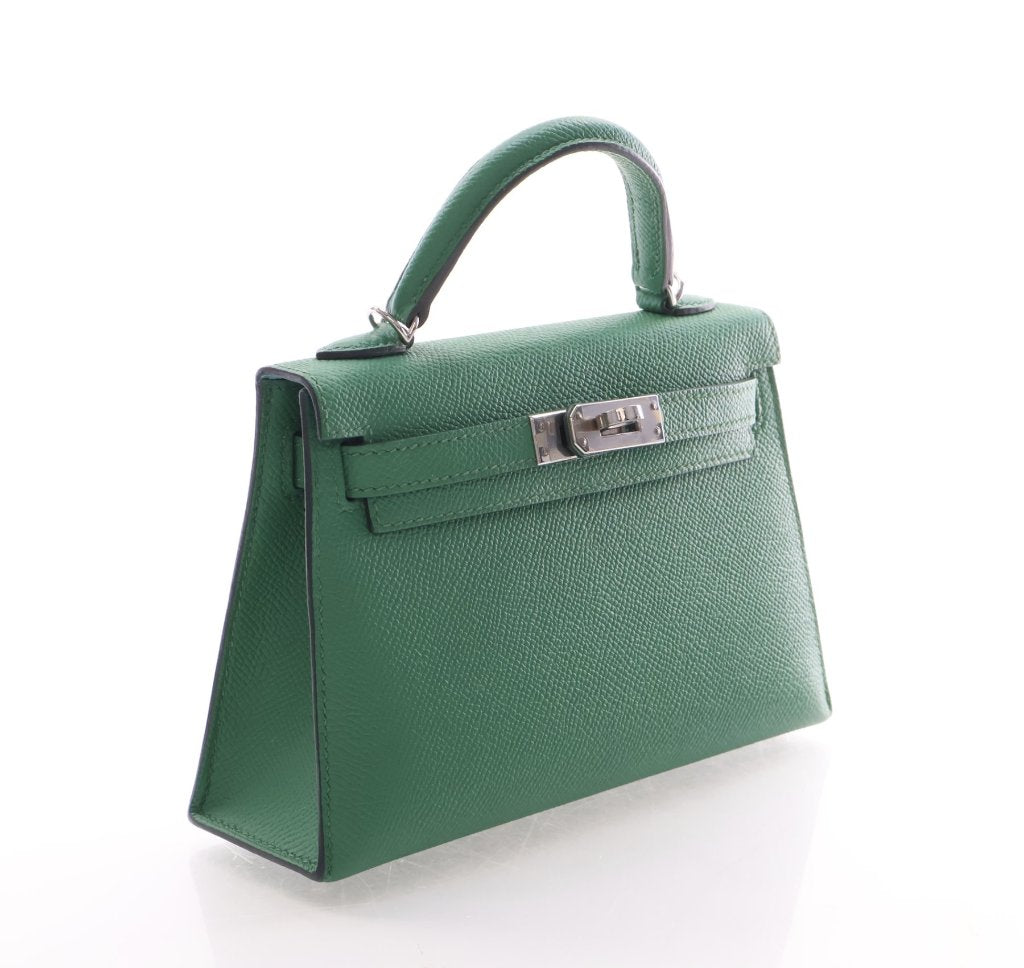 Hermès Cactus Epsom Verso Mini Kelly II 20 (PHW | 2020)