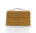 Hermès Jaune Ambre Swift Kelly Pochette (GHW | 2018)