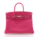 Hermès Rose Tyrien Epsom Retourne Birkin 35 (PHW | 2014)