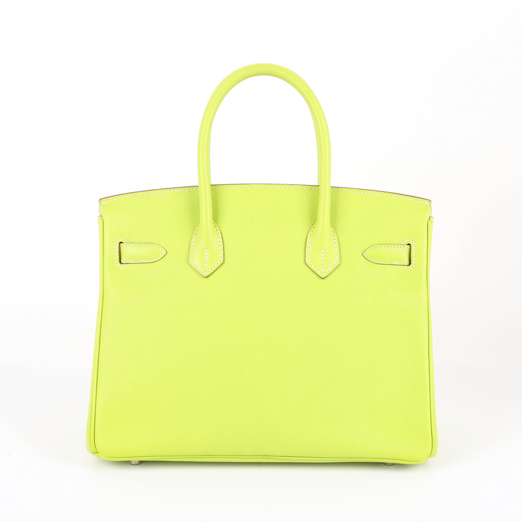 Hermès Kiwi Epsom Candy Birkin 30 (PHW | 2011)