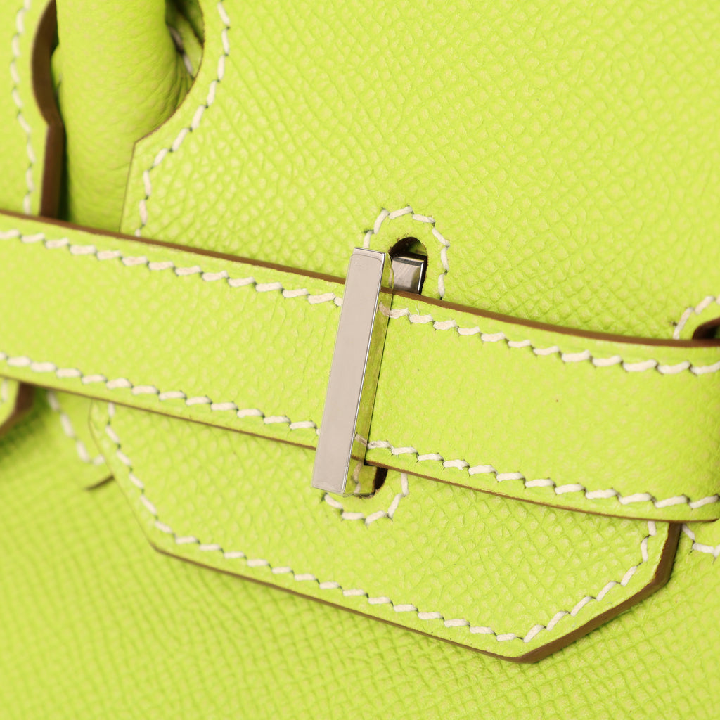 Hermès Kiwi Epsom Candy Birkin 30 (PHW | 2011)