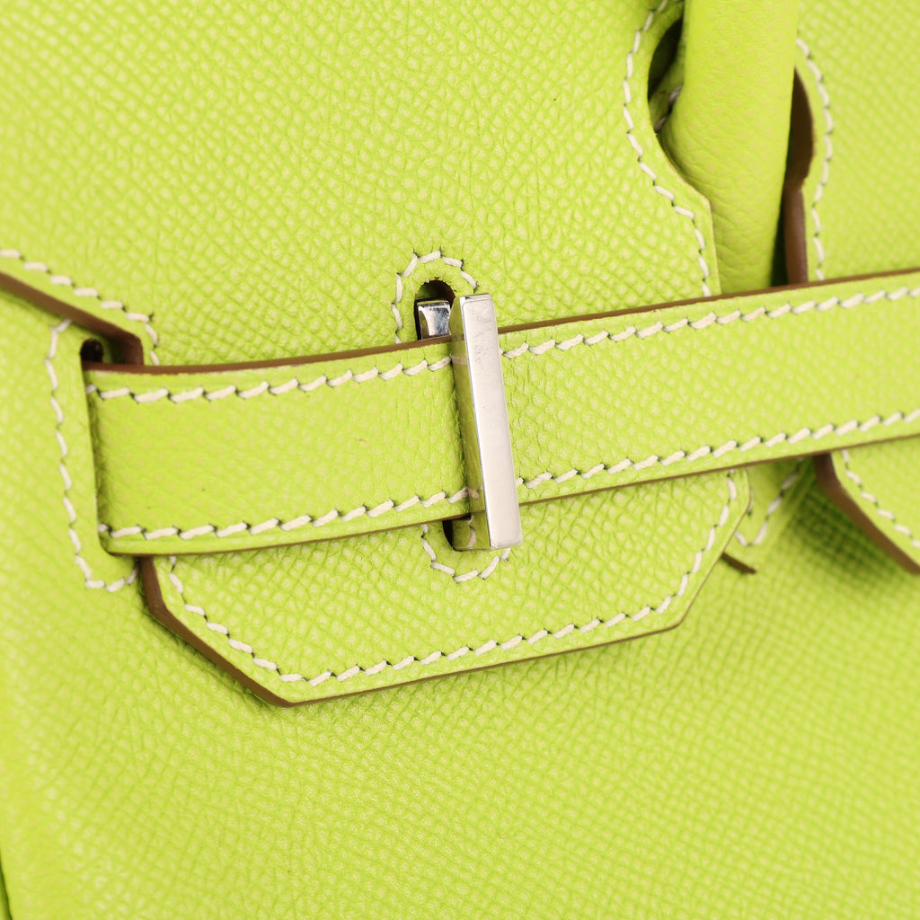 Hermès Kiwi Epsom Candy Birkin 30 (PHW | 2011)