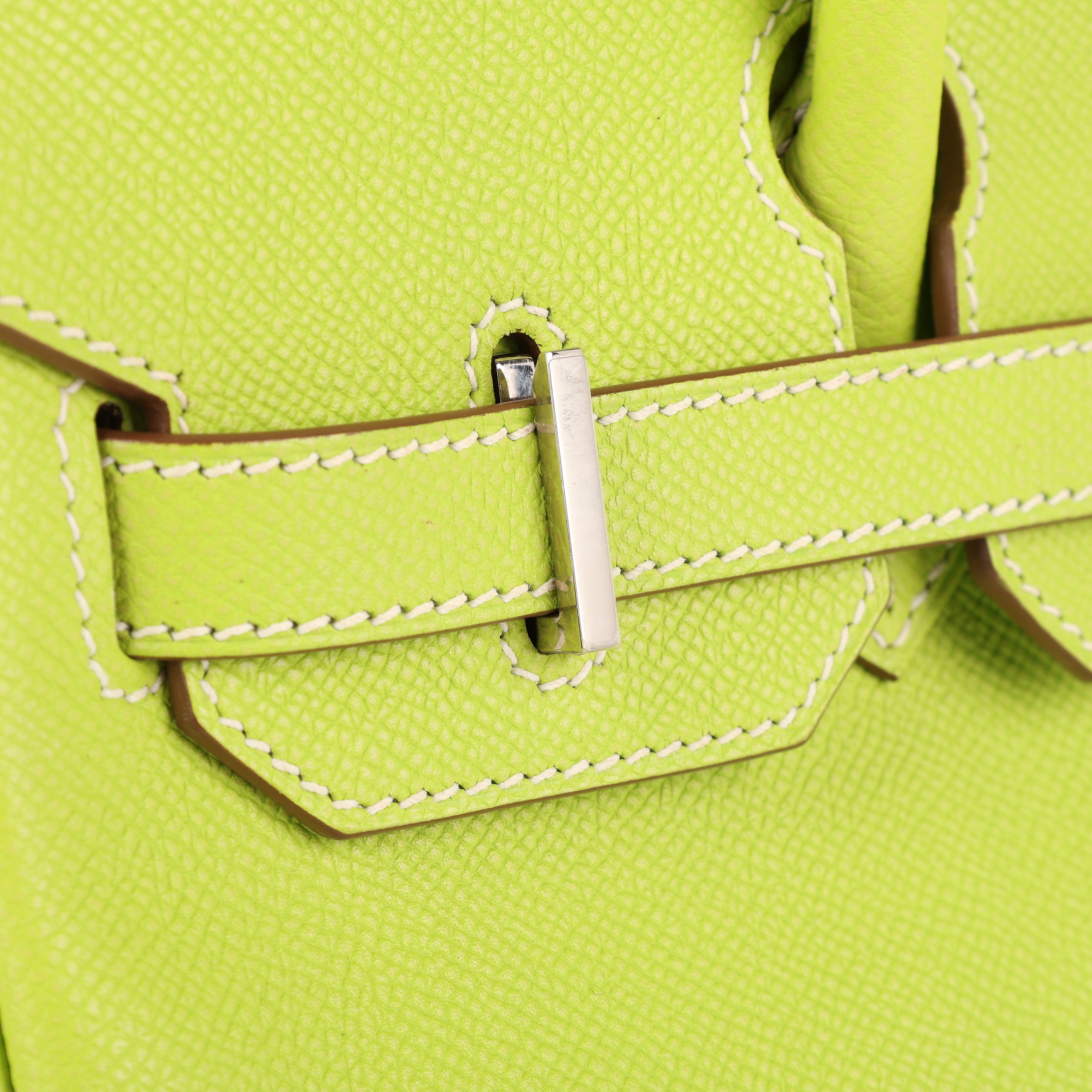 Hermès Kiwi Epsom Candy Birkin 30 (PHW | 2011)