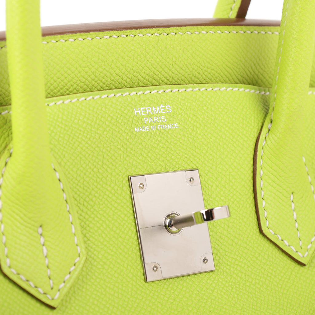 Hermès Kiwi Epsom Candy Birkin 30 (PHW | 2011)