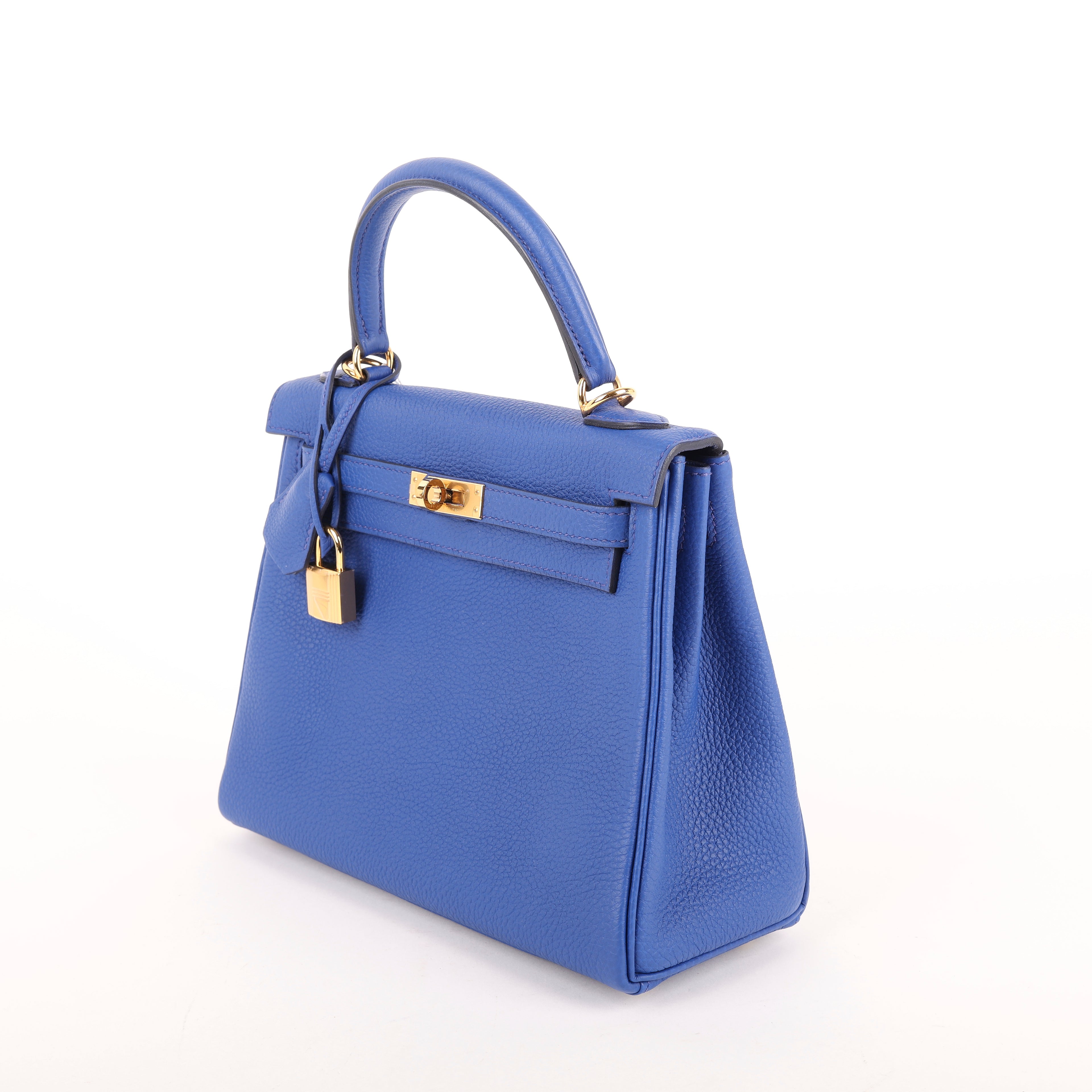 Hermès Bleu Royal Togo Retourne Kelly 25 (GHW | 2022)