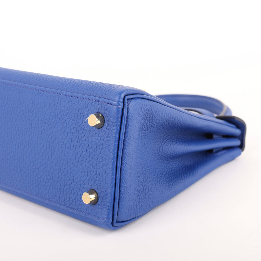 Hermès Bleu Royal Togo Retourne Kelly 25 (GHW | 2022)