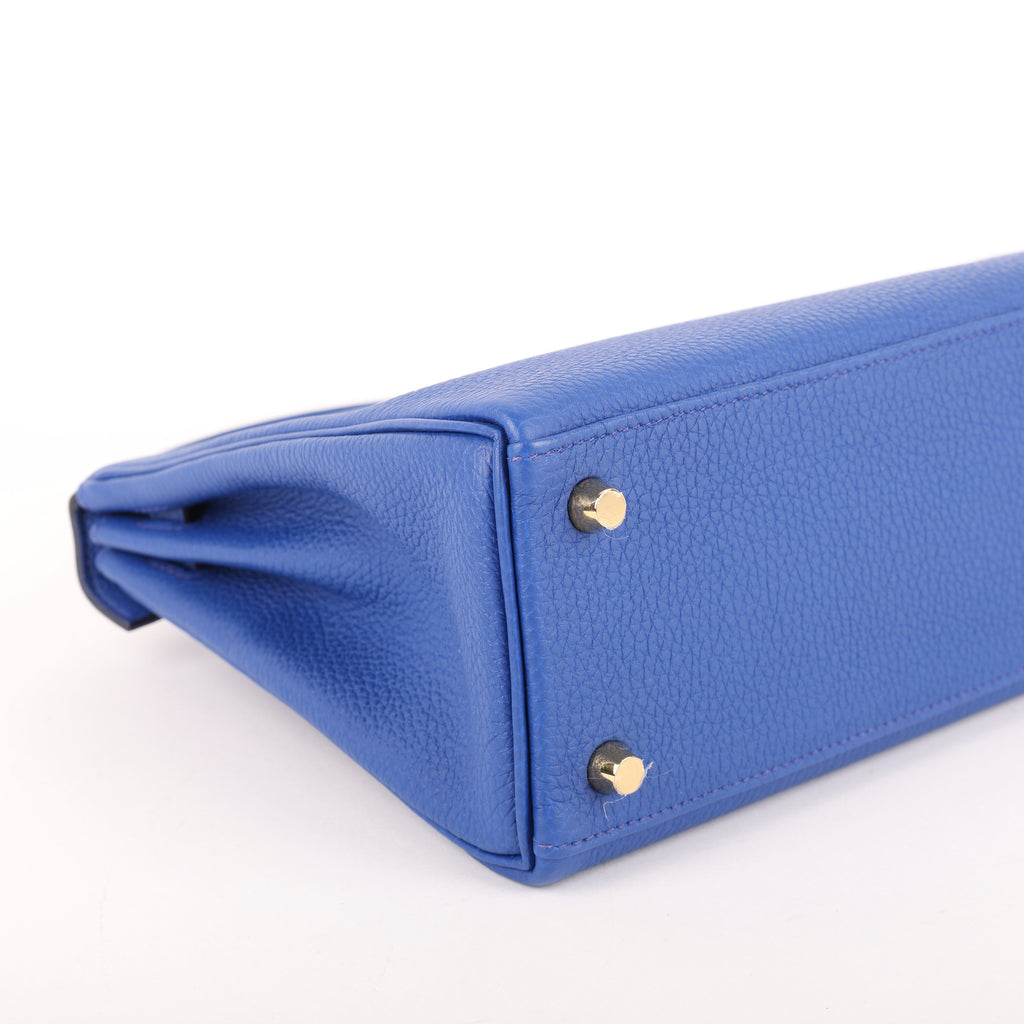 Hermès Bleu Royal Togo Retourne Kelly 25 (GHW | 2022)