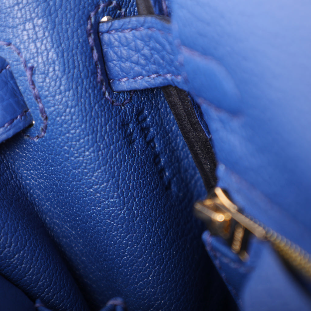 Hermès Bleu Royal Togo Retourne Kelly 25 (GHW | 2022)