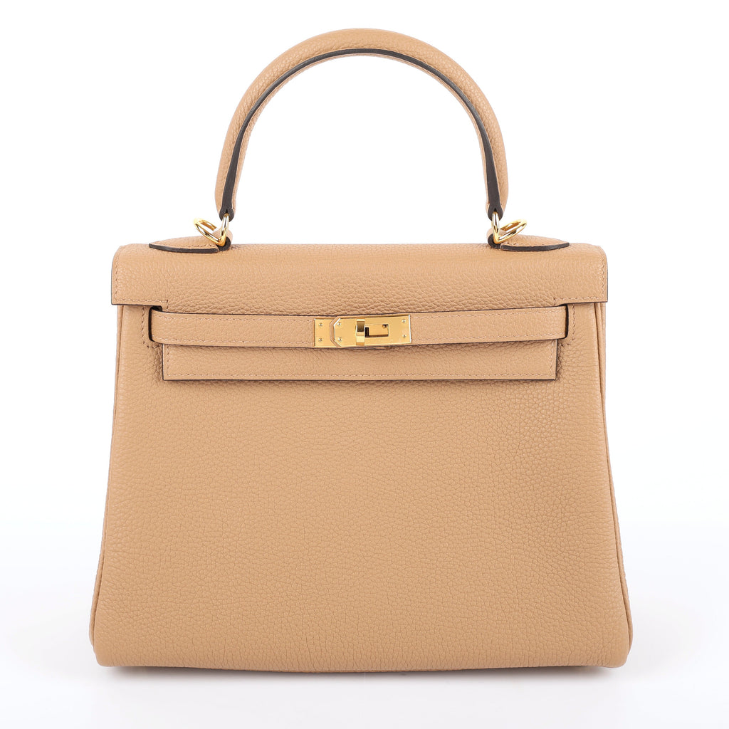 Hermès Chai Togo Retourne Kelly 25 (GHW | 2022)