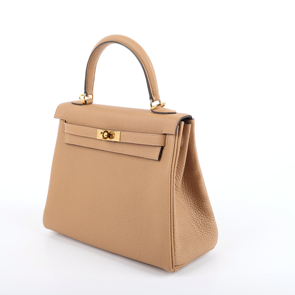 Hermès Chai Togo Retourne Kelly 25 (GHW | 2022)