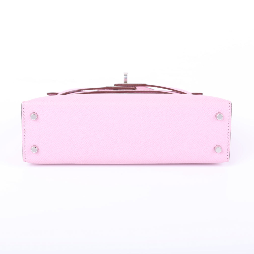 Hermès Mauve Sylvestre Epsom Mini Kelly II 20 (PHW | 2019)