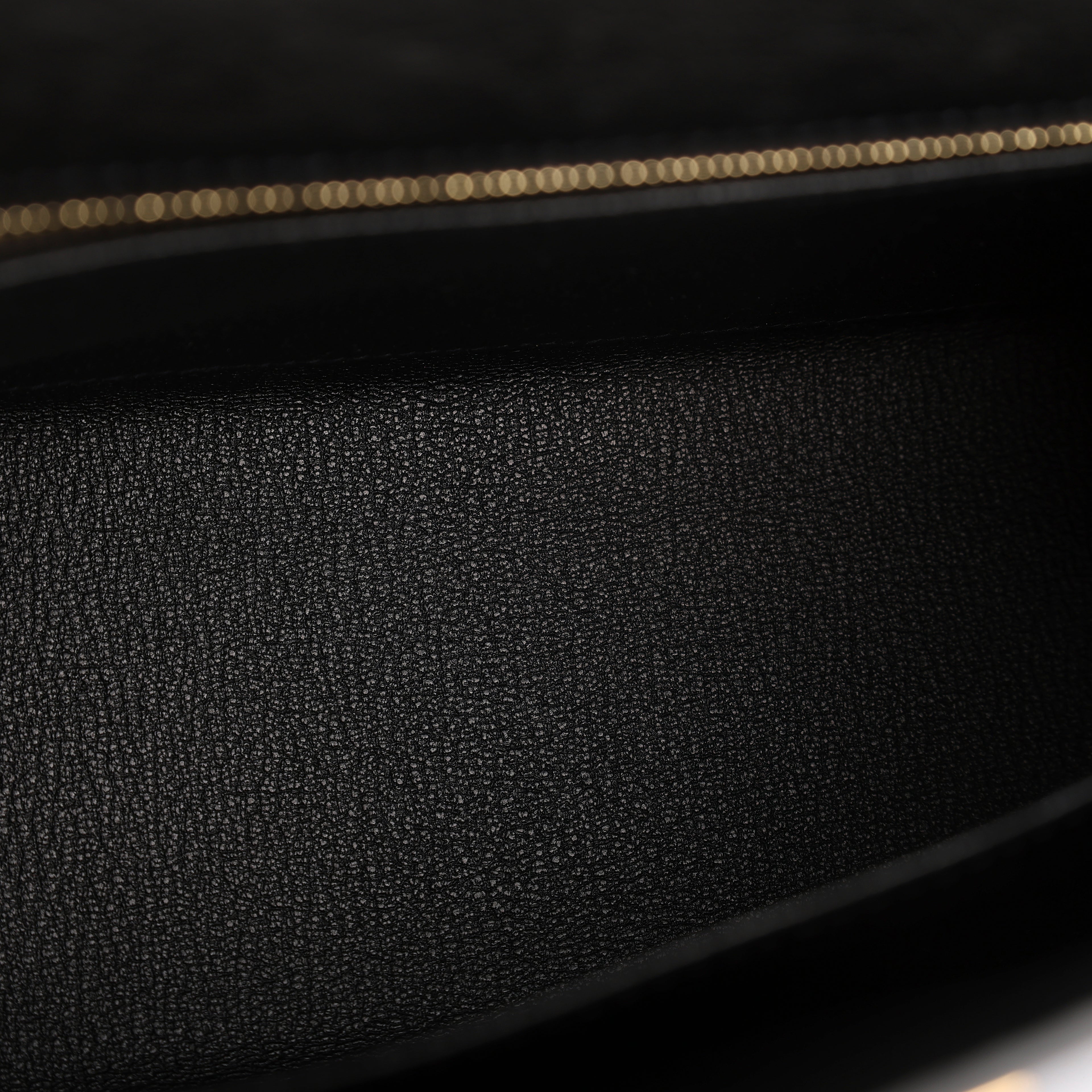 Hermès Black Ostrich Sellier Kelly 25 (GHW | 2021)