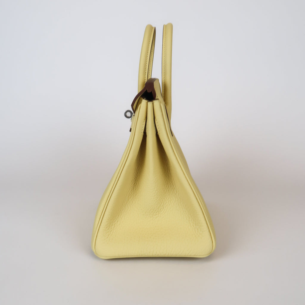 Hermès Jaune Poussin Togo Birkin 25 (PHW | 2025)