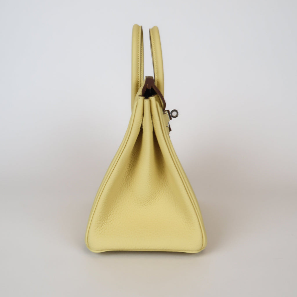 Hermès Jaune Poussin Togo Birkin 25 (PHW | 2025)