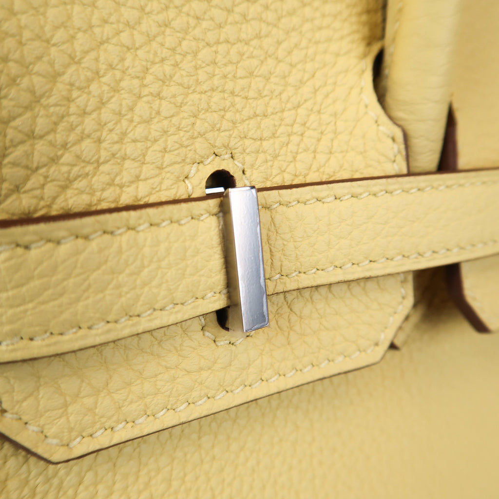 Hermès Jaune Poussin Togo Birkin 25 (PHW | 2025)