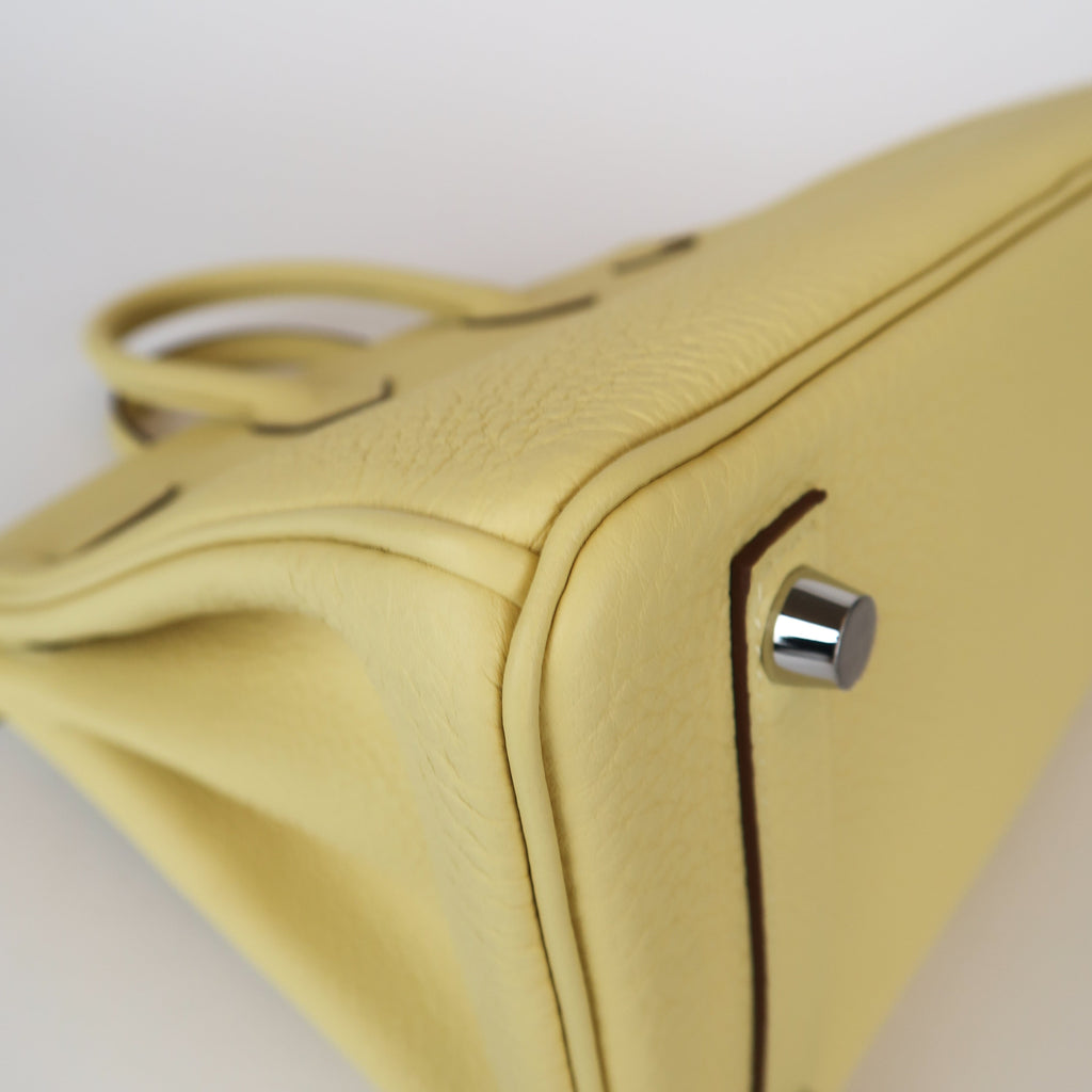 Hermès Jaune Poussin Togo Birkin 25 (PHW | 2025)