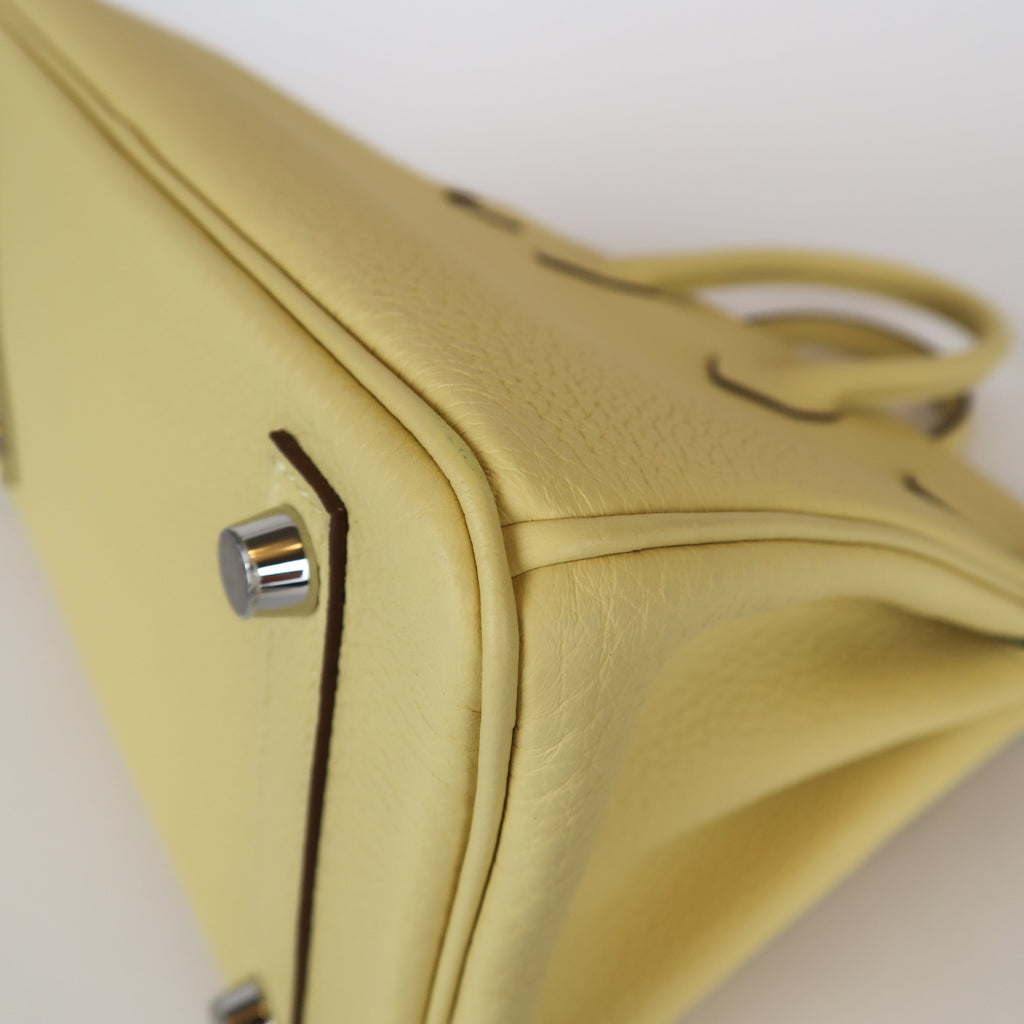Hermès Jaune Poussin Togo Birkin 25 (PHW | 2025)