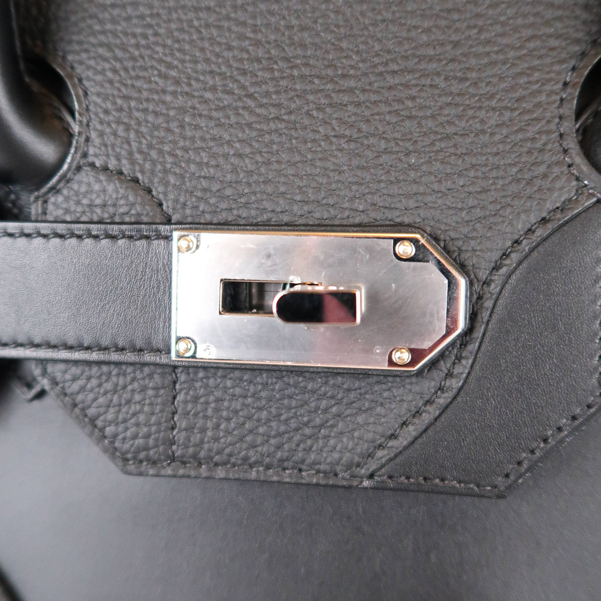 Hermès Noir HAC 50 en Selle (PHW | 2025)