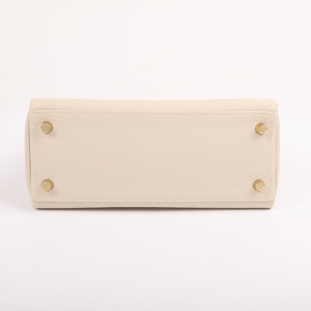 Hermes Craie Togo Retourne Kelly 25 (GHW | 2020)