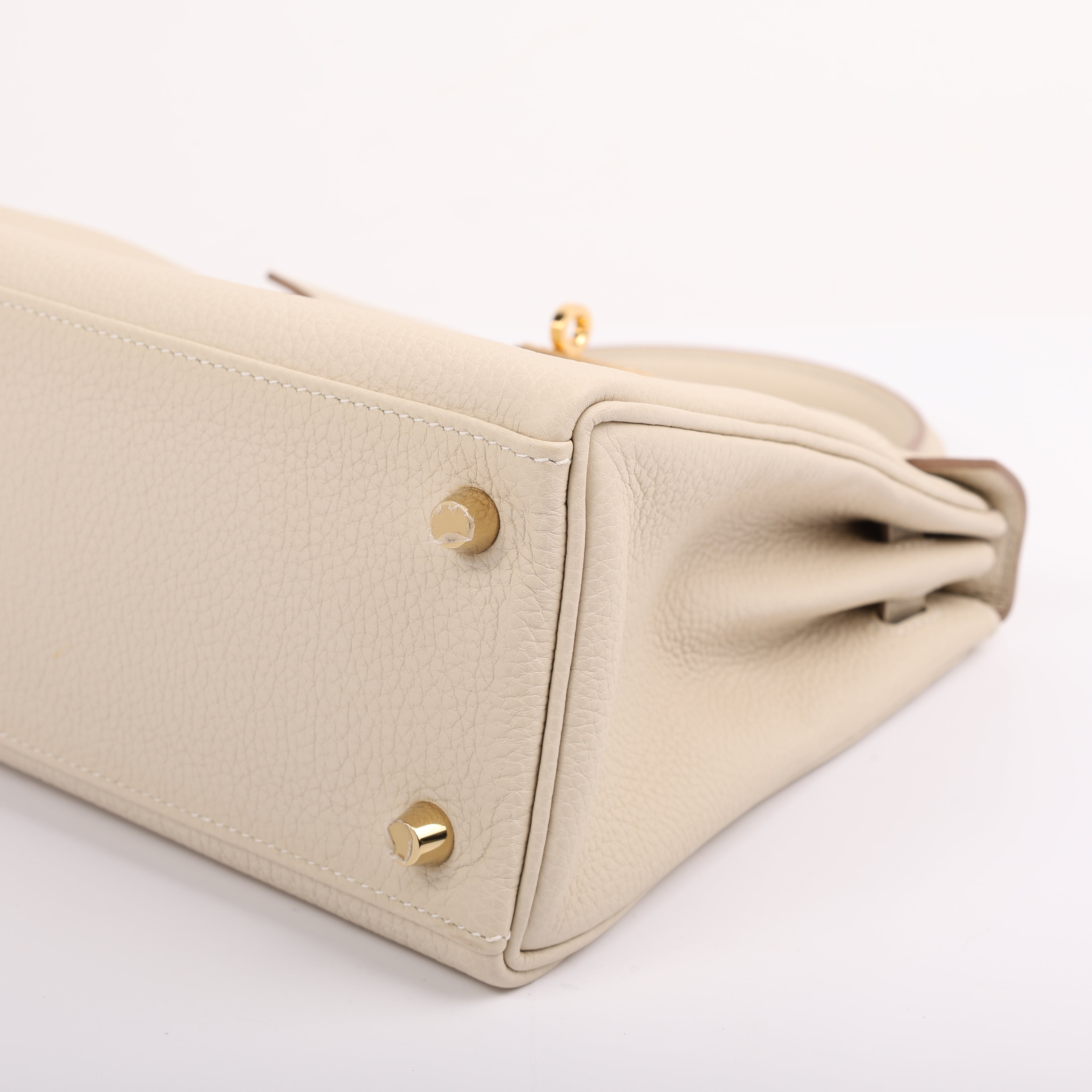 Hermes Craie Togo Retourne Kelly 25 (GHW | 2020)