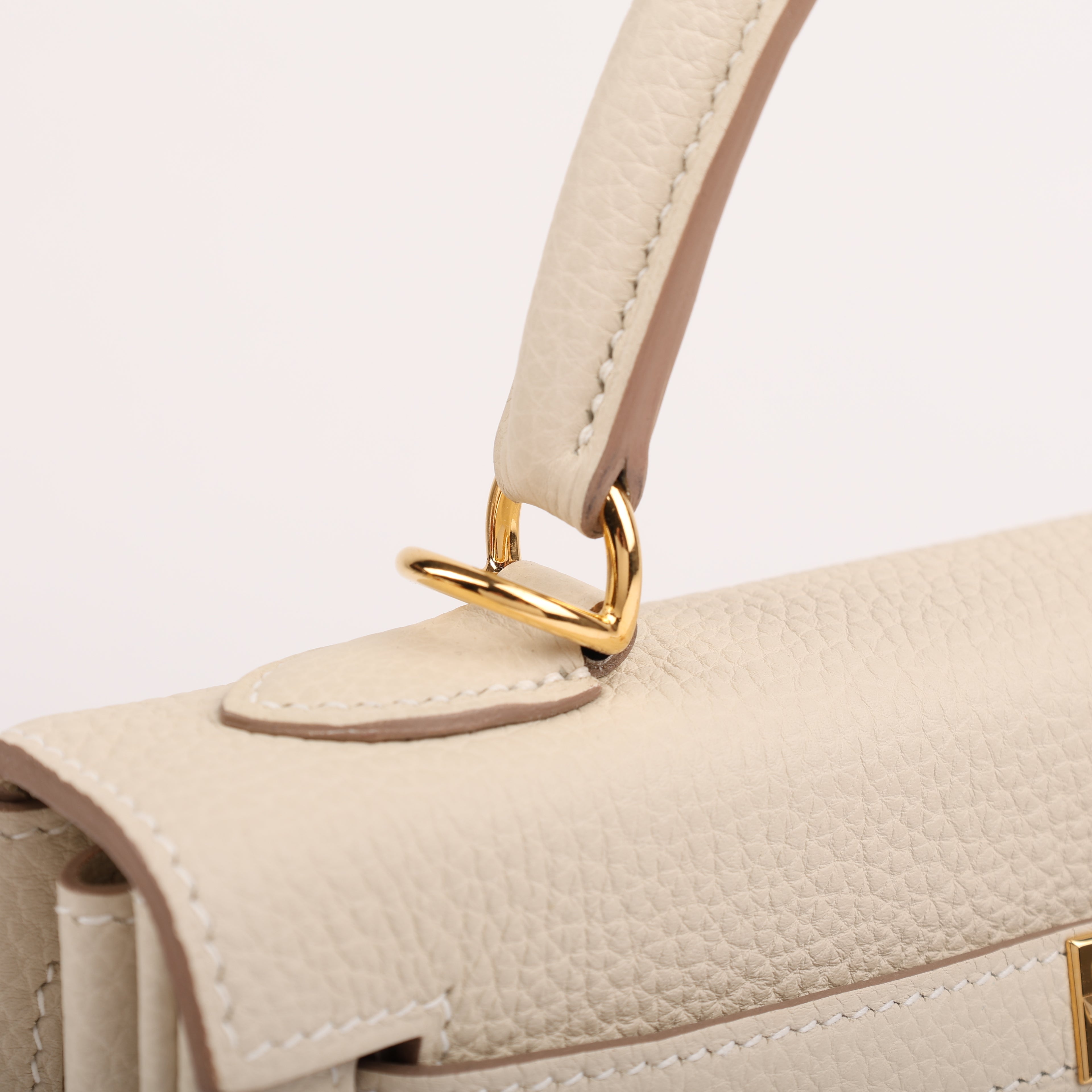 Hermes Craie Togo Retourne Kelly 25 (GHW | 2020)