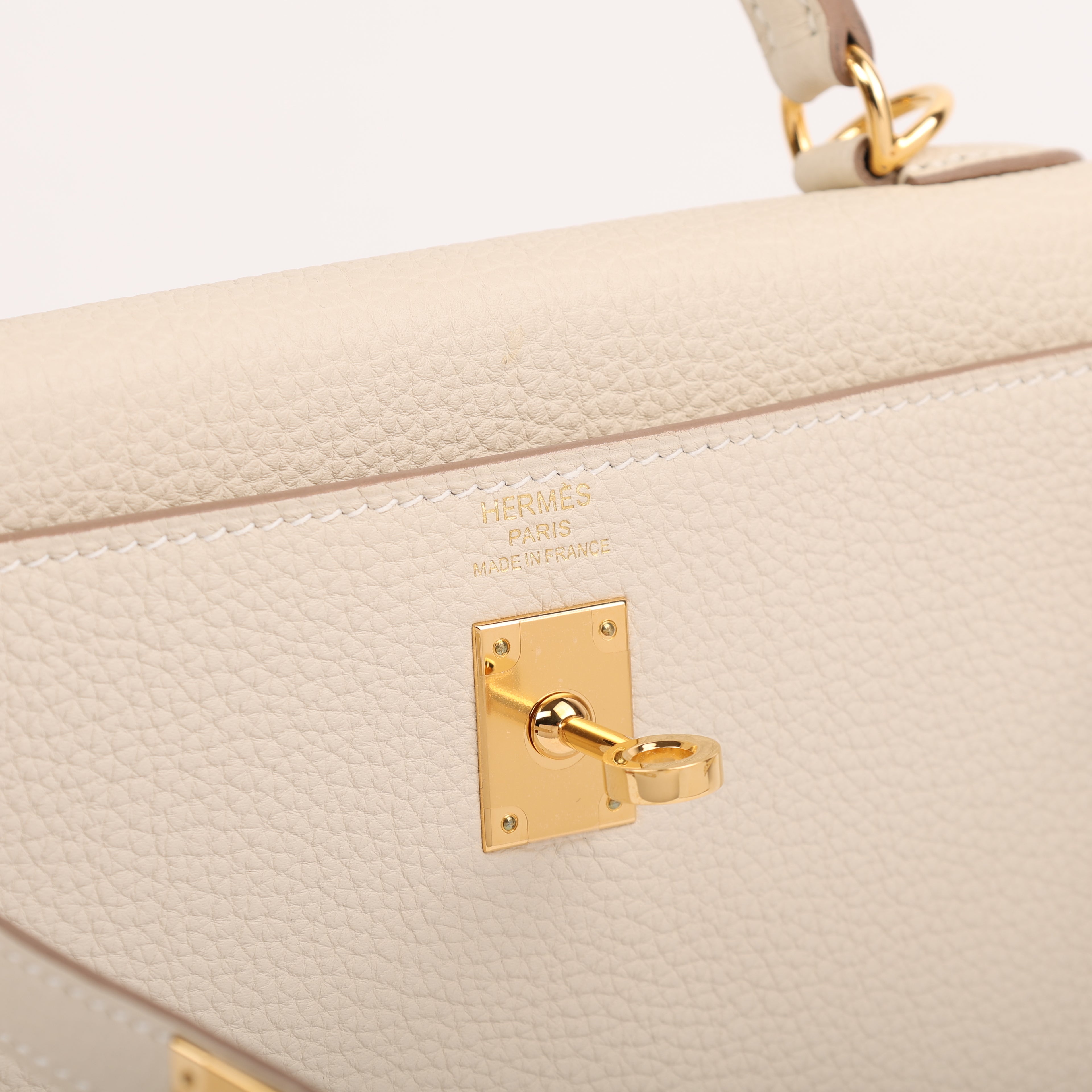 Hermes Craie Togo Retourne Kelly 25 (GHW | 2020)
