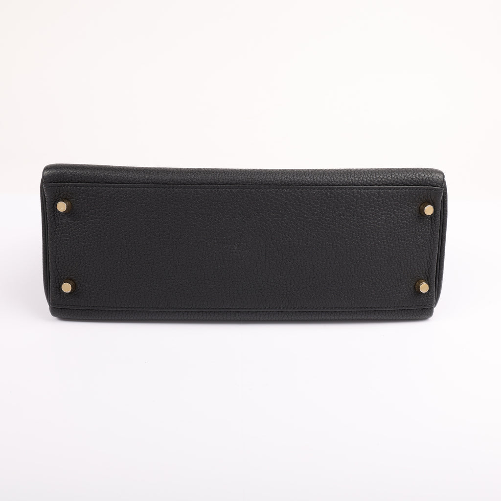 Hermes Black Togo Retourne Kelly 32 (GHW | 2015)