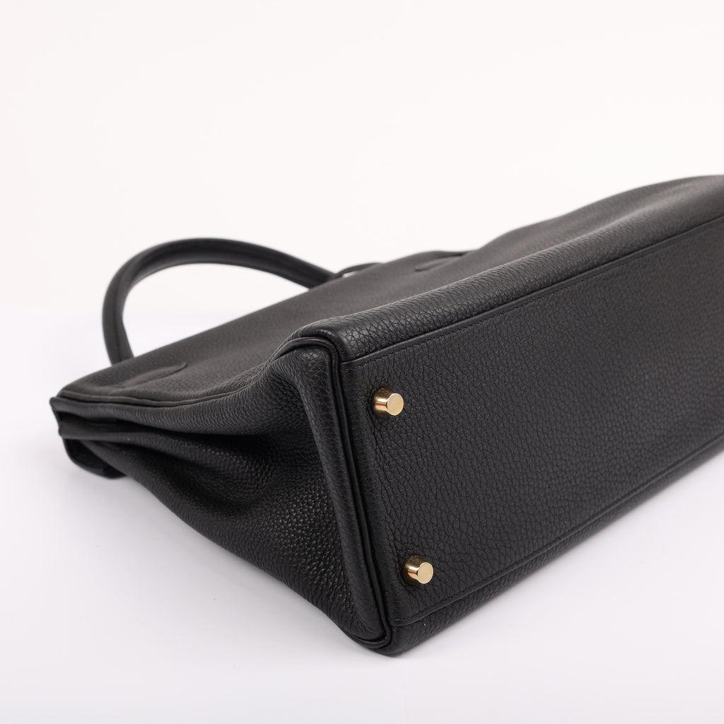 Hermes Black Togo Retourne Kelly 32 (GHW | 2015)