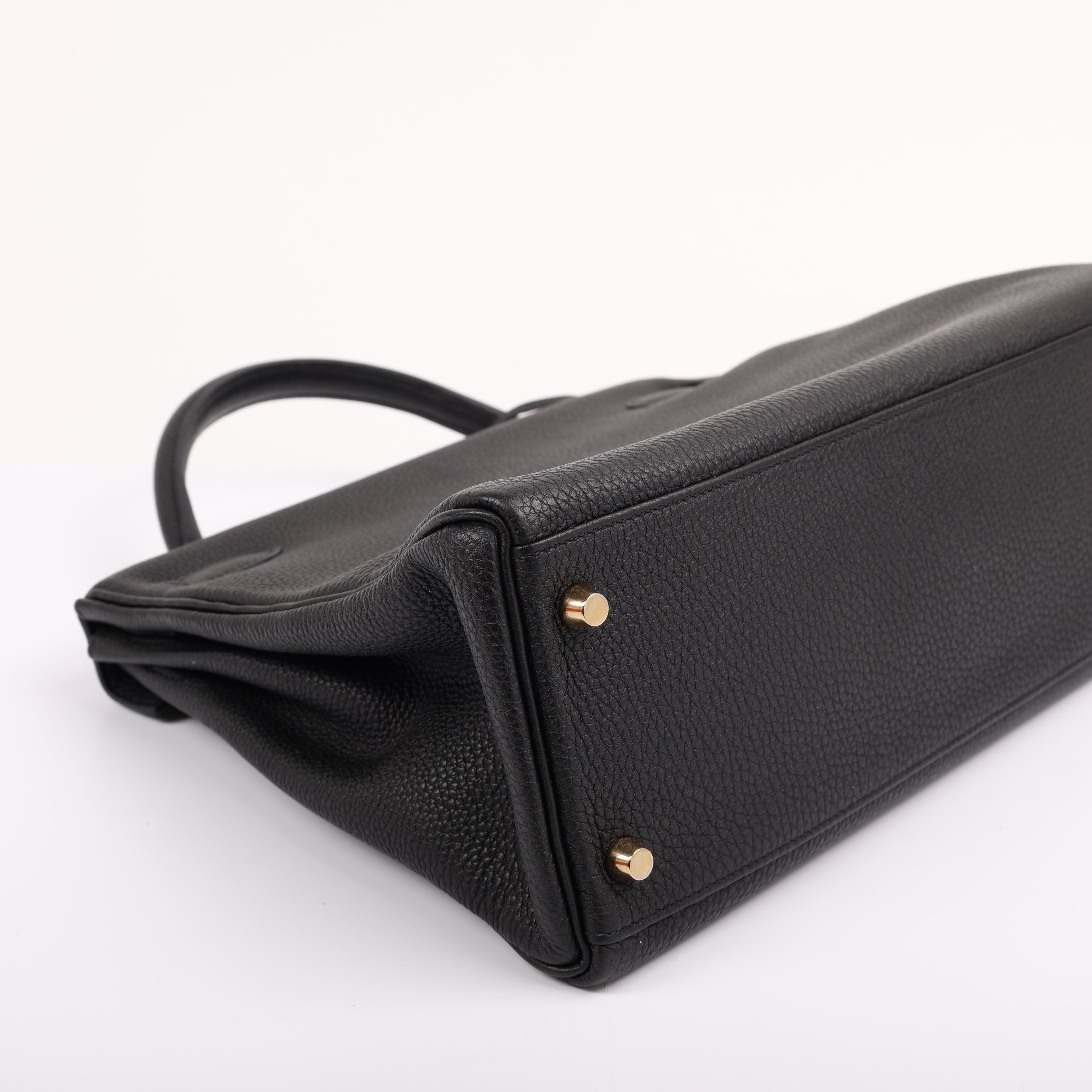 Hermes Black Togo Retourne Kelly 32 (GHW | 2015)