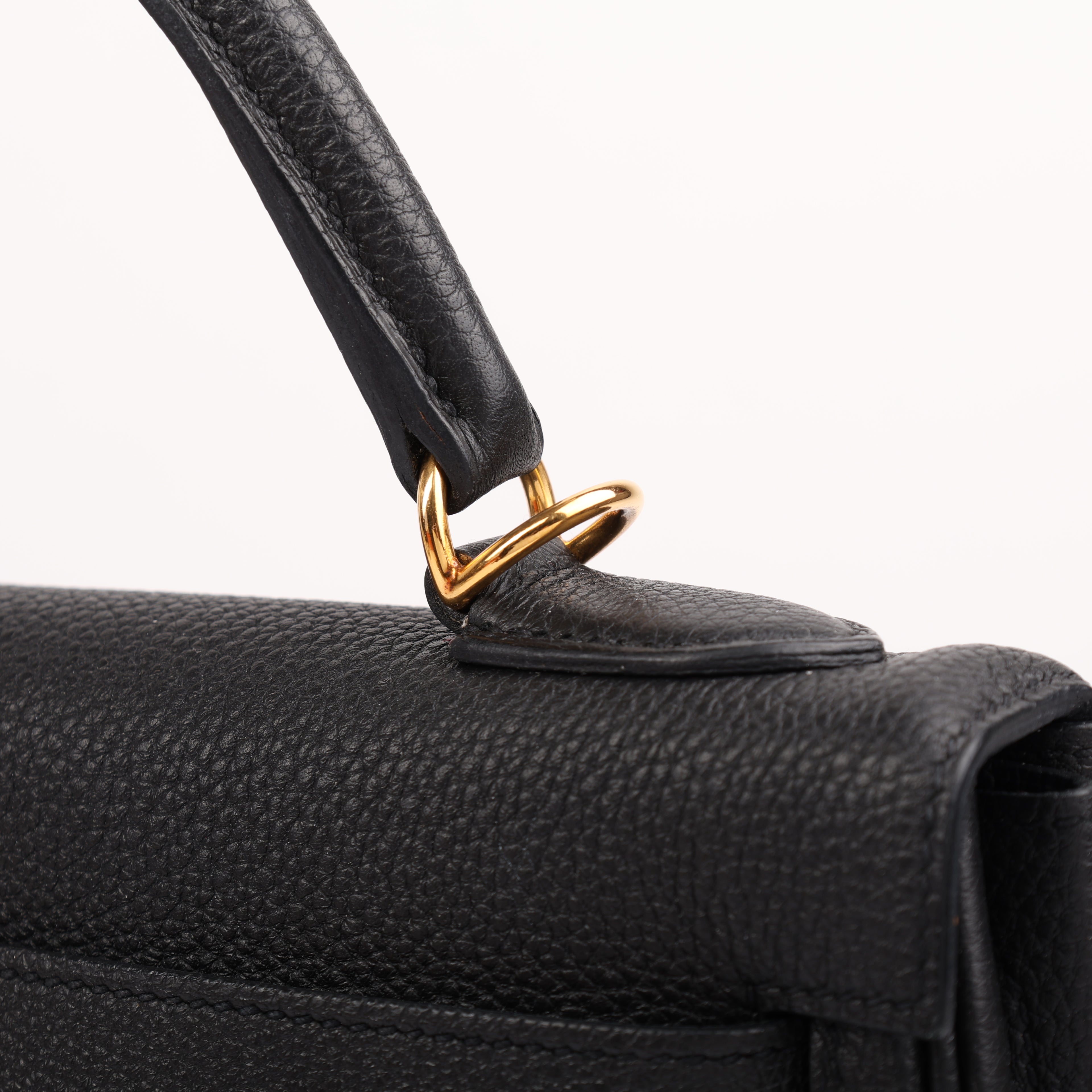 Hermes Black Togo Retourne Kelly 32 (GHW | 2015)