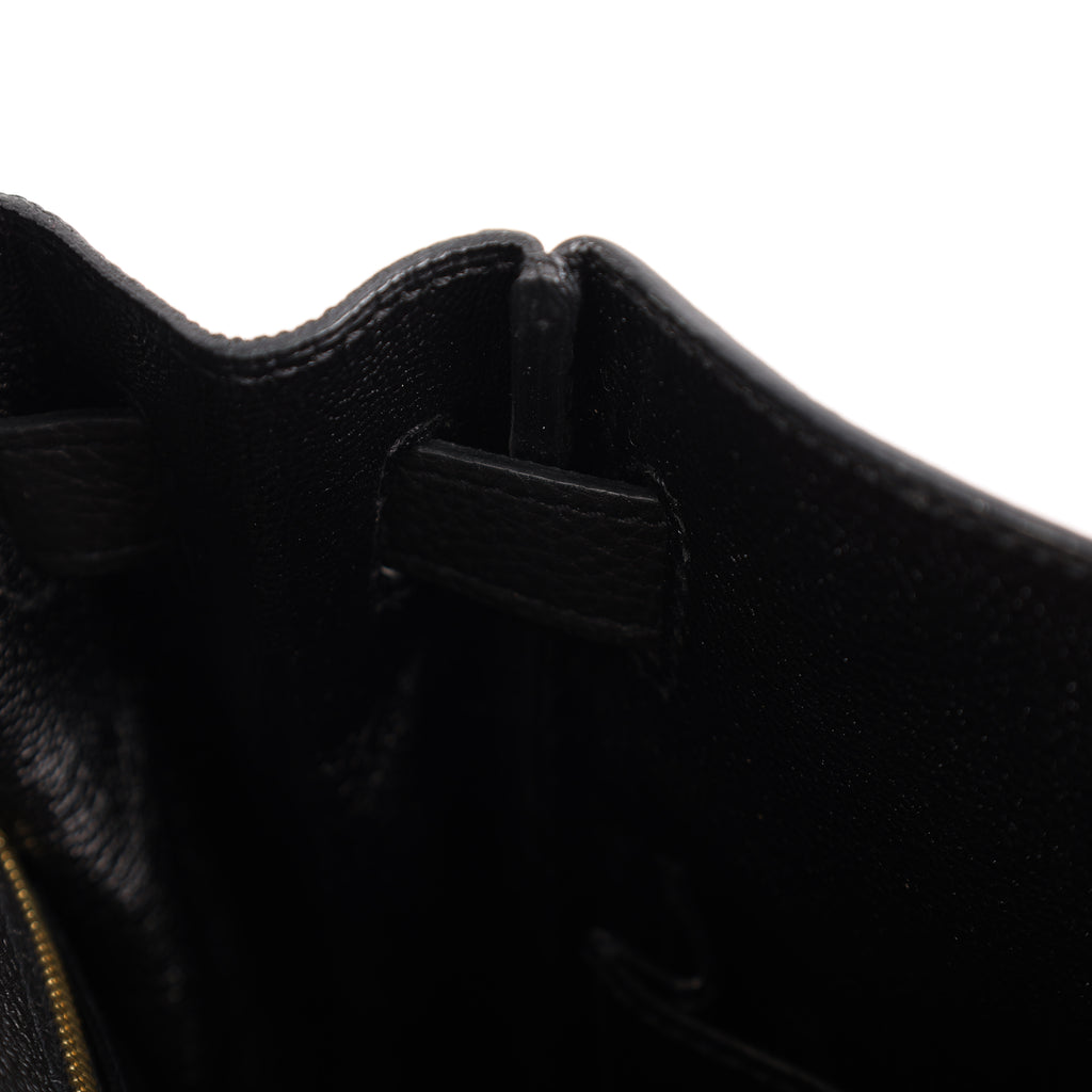 Hermes Black Togo Retourne Kelly 32 (GHW | 2015)