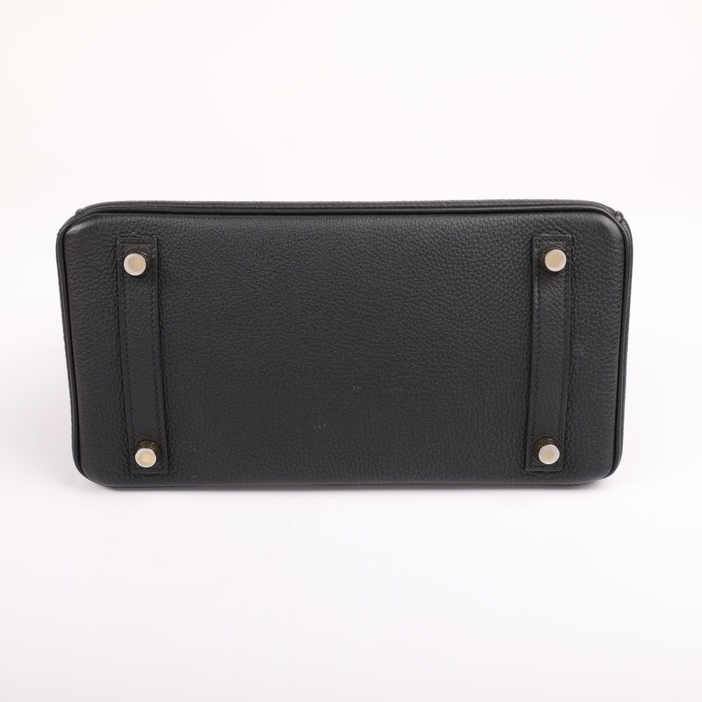 Hermes Black Togo Retourne Birkin 25 (GHW | 2014)