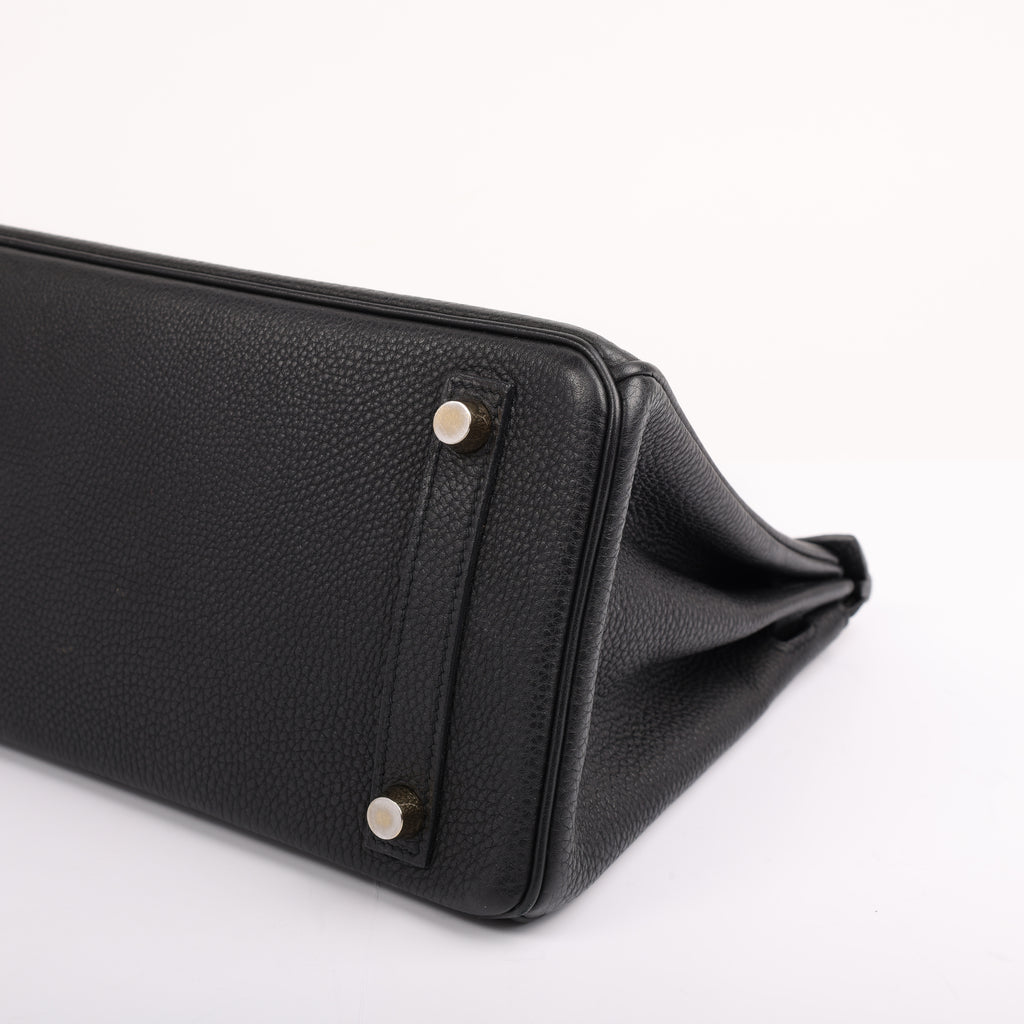 Hermes Black Togo Retourne Birkin 25 (GHW | 2014)