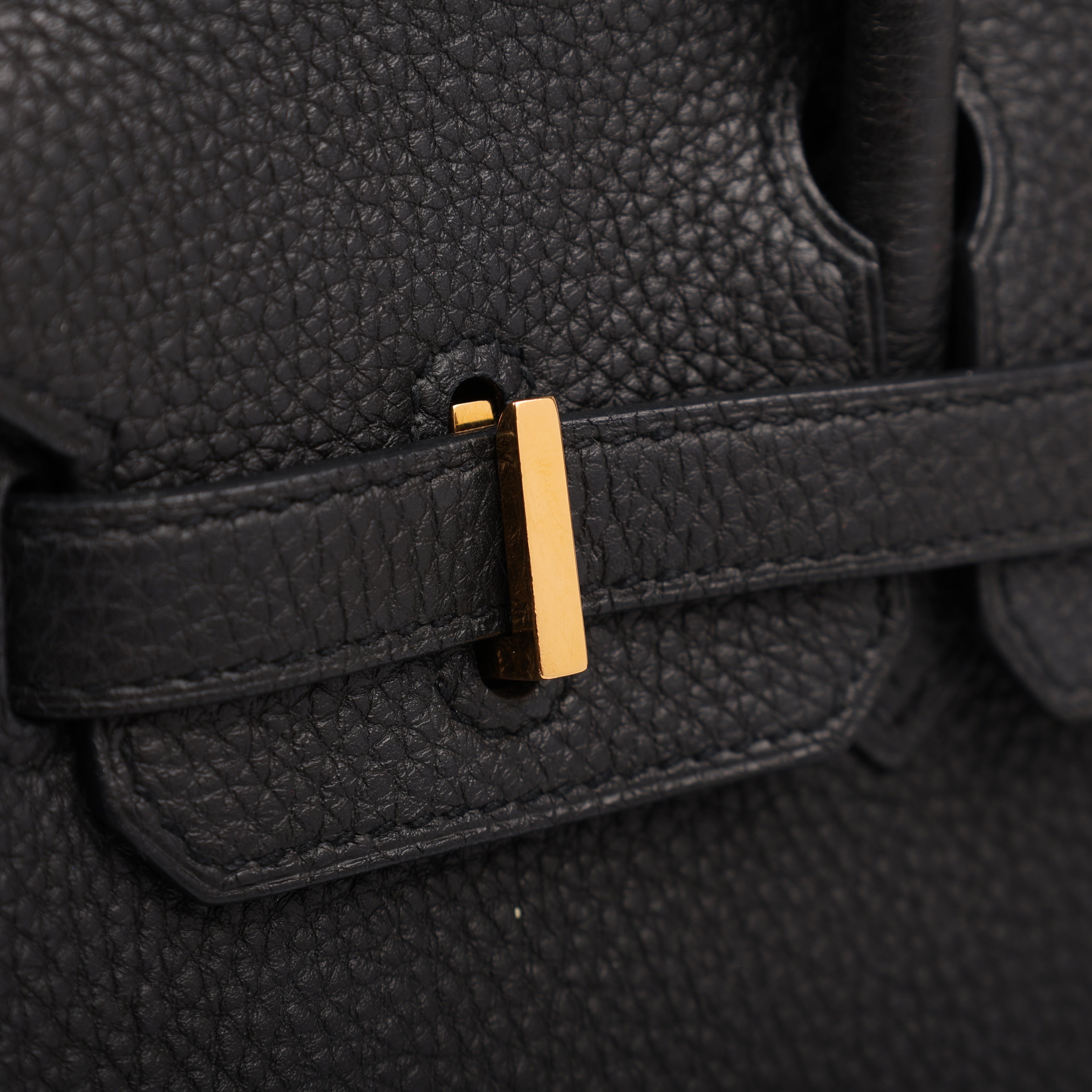 Hermes Black Togo Retourne Birkin 25 (GHW | 2014)