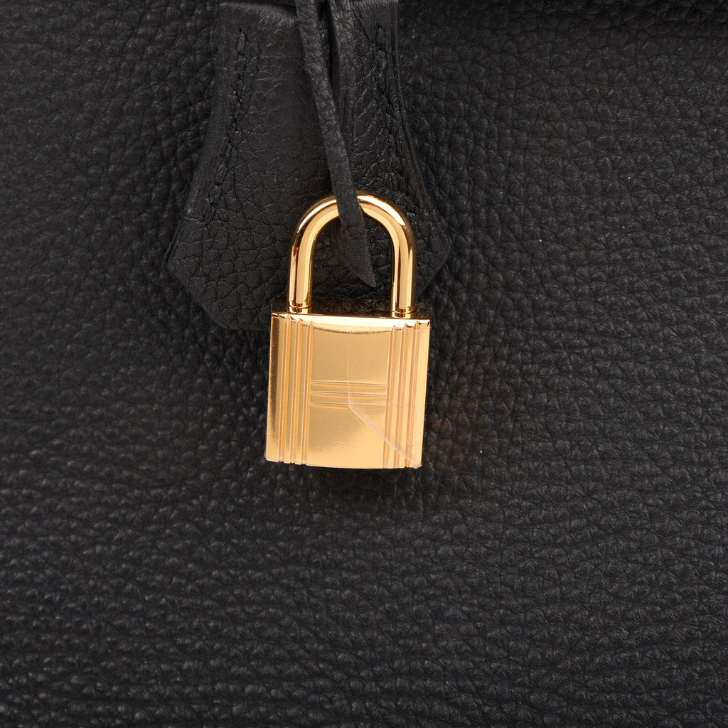 Hermes Black Togo Retourne Birkin 25 (GHW | 2014)