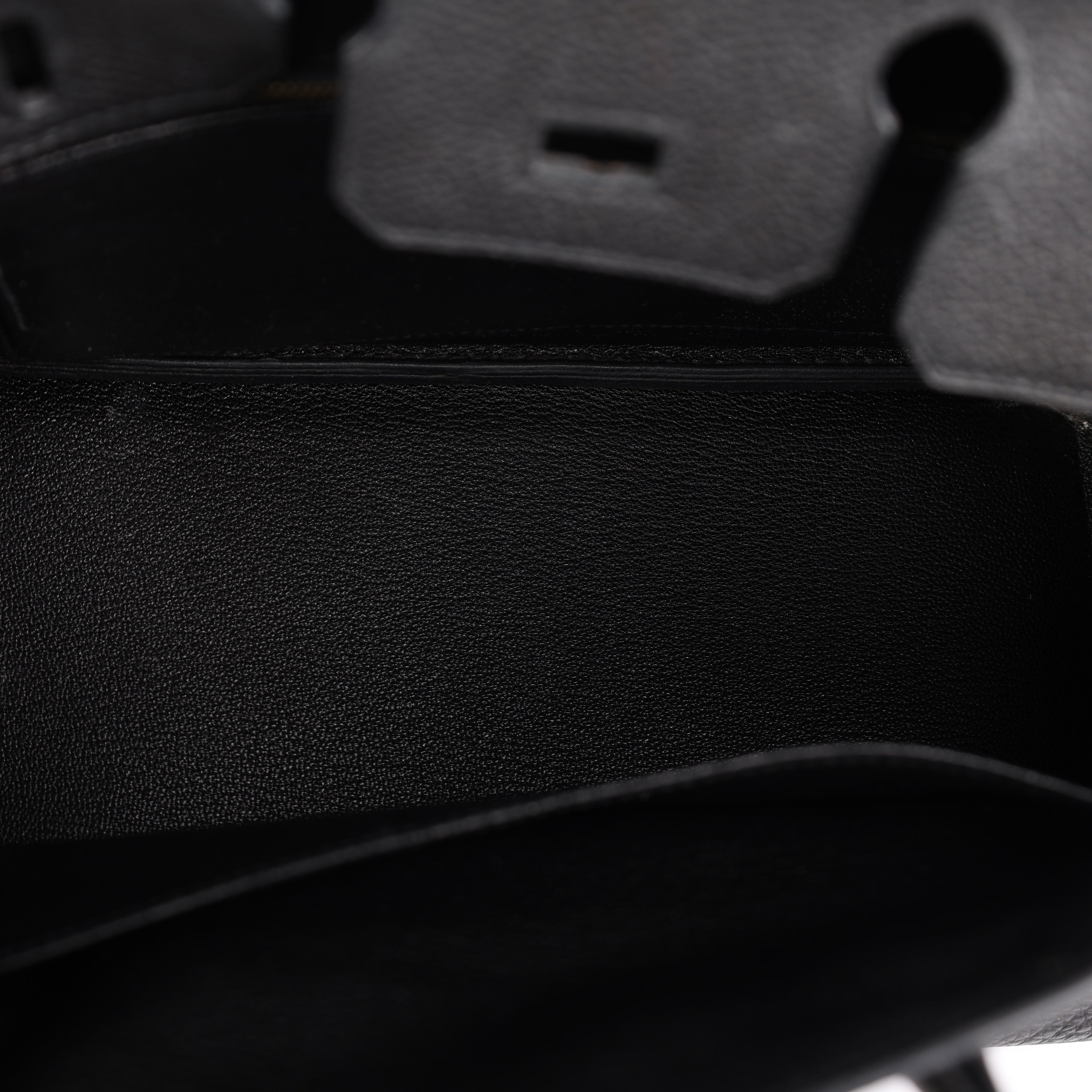 Hermes Black Togo Retourne Birkin 25 (GHW | 2014)