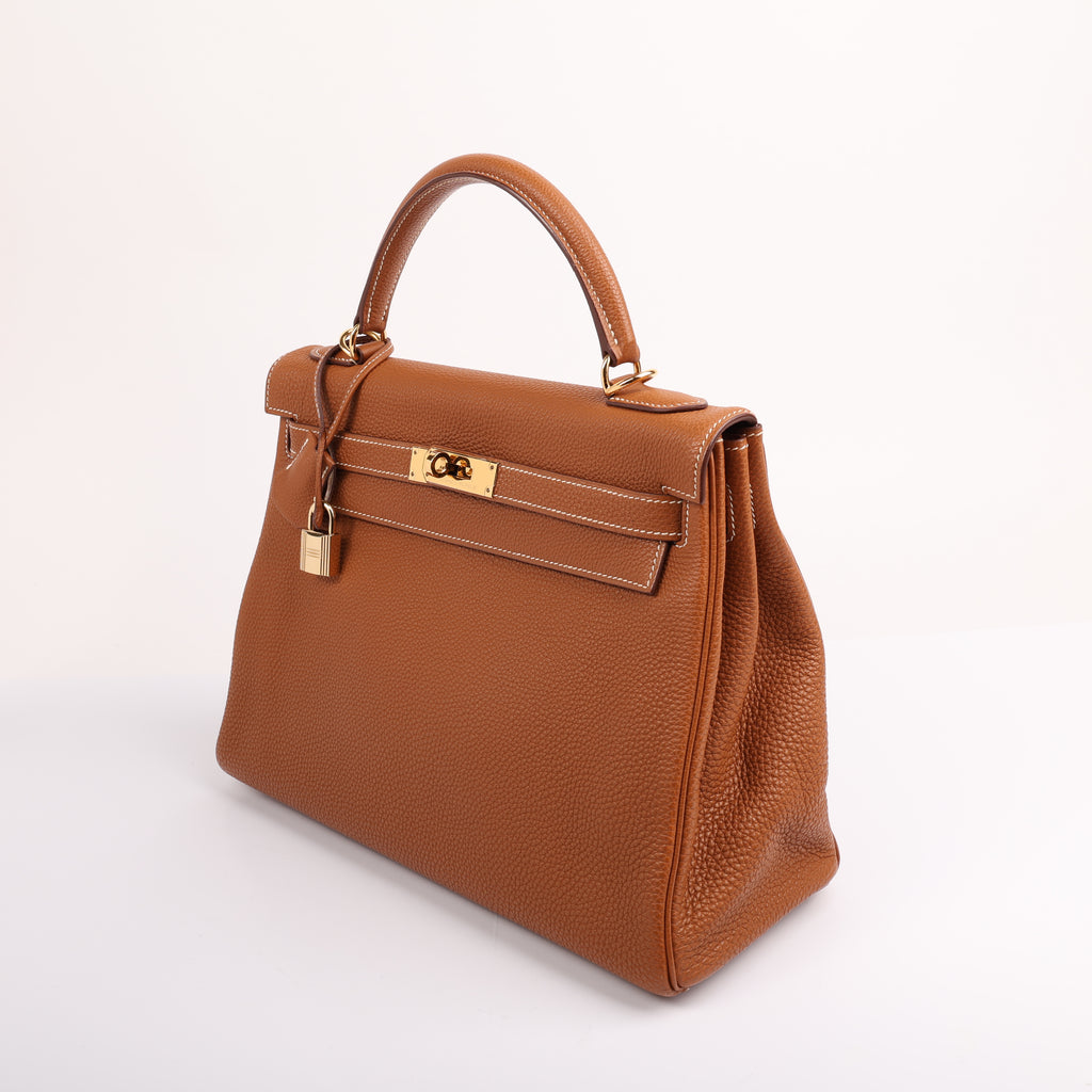 Hermes Gold Togo Retourne Kelly 32 (GHW | 2003)