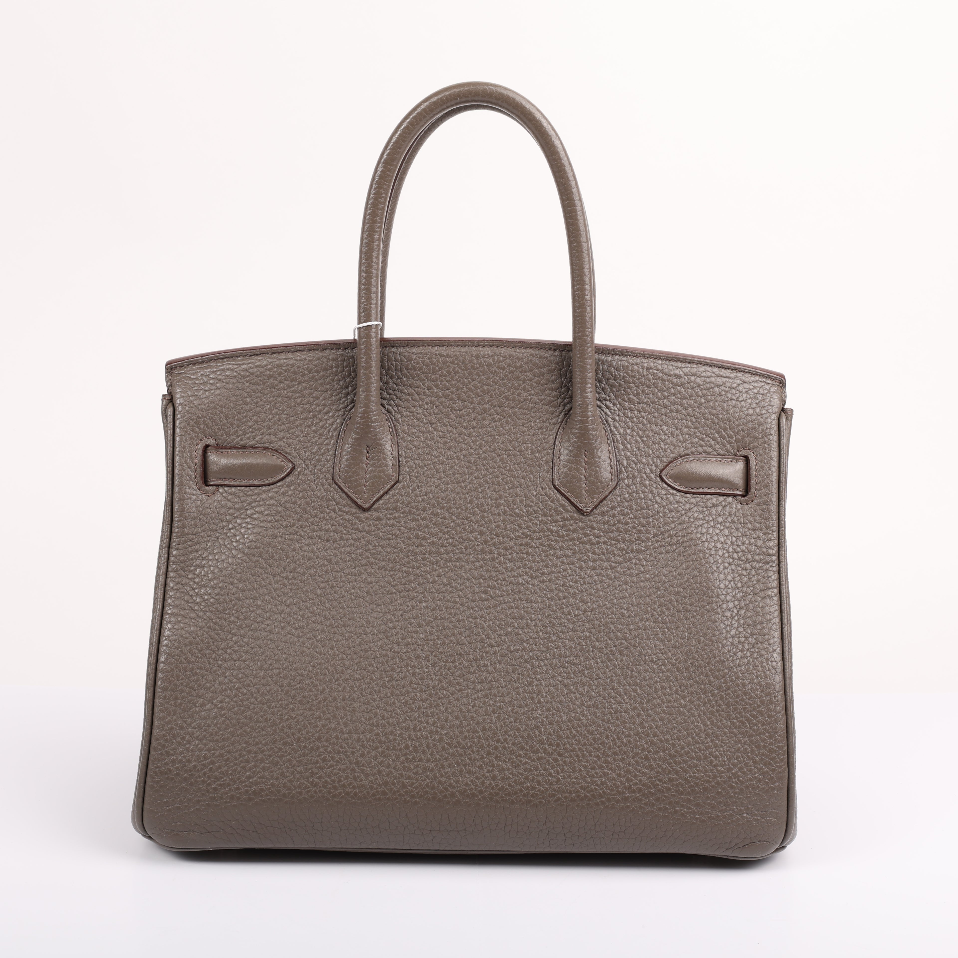 Hermès Etain Togo Retourne Birkin 30 (PHW | 2012)