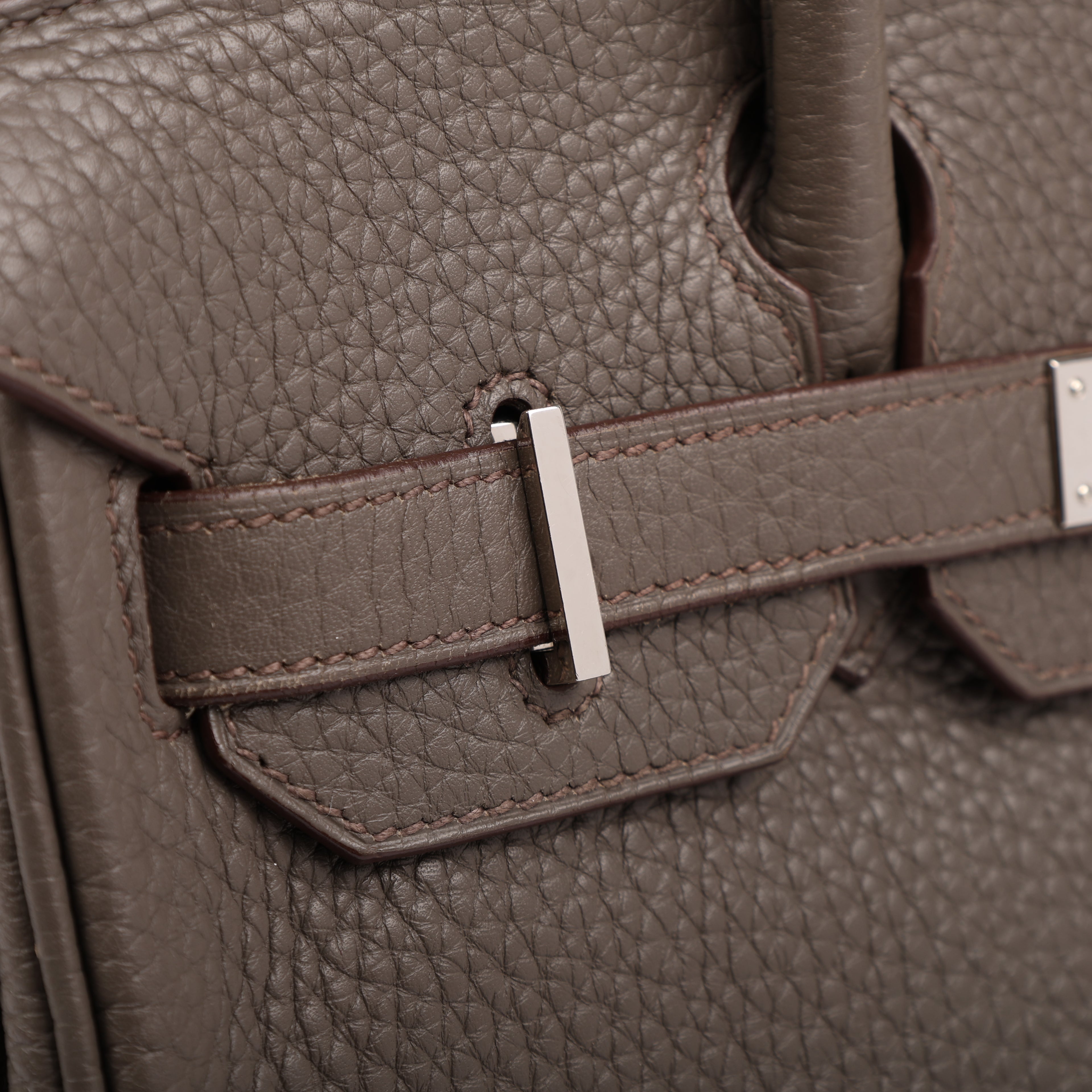 Hermès Etain Togo Retourne Birkin 30 (PHW | 2012)